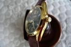 horloge jaren 90 citizen goud  automatic bieden vanaf 165 eu, Leer, Staal, Ophalen of Verzenden, Zo goed als nieuw