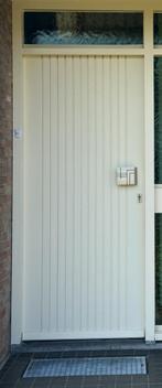 Hardhouten voordeur, als nieuw, Doe-het-zelf en Verbouw, Ophalen, Gebruikt, 80 tot 100 cm, Buitendeur