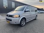 Volkswagen Transporter 2.0 TDI L2 4Motion DSG, Auto's, Bestelauto's, Automaat, Euro 5, Gebruikt, Zwart