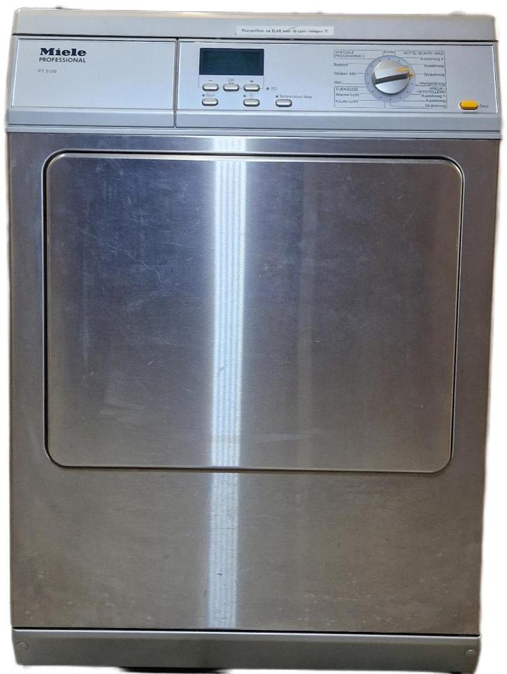 Miele PT 5136 ED – Professionele RVS afvoerdroger (6,5 kg), Witgoed en Apparatuur, Wasdrogers, Condens, Ophalen