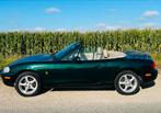 Mazda MX-5 1.6 I 2000 Groen, Achterwielaandrijving, Beige, 4 cilinders, Cabriolet