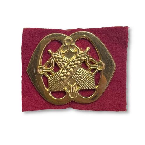 Baretembleem Regiment Intendancetroepen, Verzamelen, Militaria | Algemeen, Landmacht, Embleem of Badge, Nederland, Ophalen of Verzenden