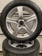 VW Golf 7 LM velgen zomerbanden 205/55/16 CONTINENTAL 6 mm, Auto-onderdelen, Banden en Velgen, Ophalen, 16 inch, 205 mm, Zomerbanden
