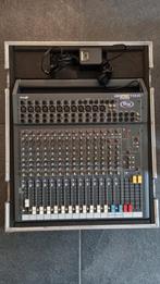 Soundcraft Spirit Folio SX 20-kanaals mixer met flightcase, Ophalen, Gebruikt, 20 kanalen of meer