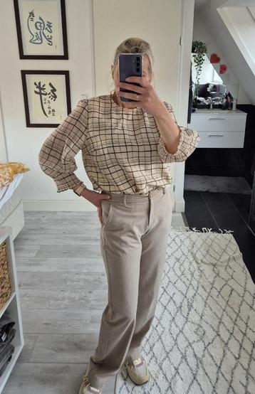 Mooie beige blouse van Co'couture | Maat L | ZGAN beschikbaar voor biedingen