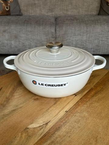 Le Creuset Marmite 26 cm - Meringue beschikbaar voor biedingen