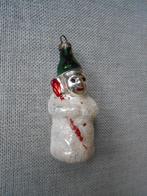 oude kerstbal sneeuwman, Diversen, Kerst, Ophalen of Verzenden, Gebruikt