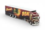 TEKNO SCANIA 4 SERIE  MET 3 ASSIGE KOELOPLEGGER BEAU COUGAR, Ophalen of Verzenden, Nieuw, Bus of Vrachtwagen, Tekno