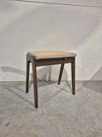 Vintage deens teak krukje piano kruk, Onbekend, Ophalen of Verzenden, Onbekend, Onbekend