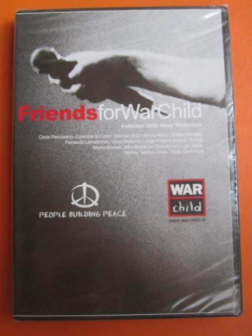 Friends for War Child (nieuw in de verpakking), Cd's en Dvd's, Dvd's | Muziek en Concerten, Nieuw in verpakking, Muziek en Concerten