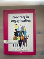 Gedrag in organisaties - Gert Alblas & Ella Wijsman, Zo goed als nieuw, Noordhoff Uitgevers, Gamma, HBO
