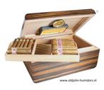 h174 ADORINI HUMIDOR NOVARA L DELUXE 150 SIGAREN sigarenkist, Nieuw, Tabaksdoos of Verpakking, Verzenden