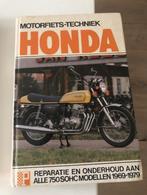 werkplaatshandboek HONDA CB750 sohc 1969-1979;, Motoren, Handleidingen en Instructieboekjes, Honda