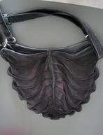 Blauw suede "by lin" tas, Sieraden, Tassen en Uiterlijk, Ophalen of Verzenden, Gebruikt, Blauw