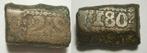 NI Bonk van 2 Stuiver 1804, Ophalen of Verzenden, Vóór koninkrijk, 10 cent, Losse munt