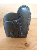 Afrikaanse Kunst - Olifantjes, Antiek en Kunst, Kunst | Beelden en Houtsnijwerken, Ophalen of Verzenden