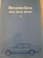 Mercedes S klasse w126 280 serie Nederlandse dikke folder, Ophalen of Verzenden, Zo goed als nieuw, Mercedes