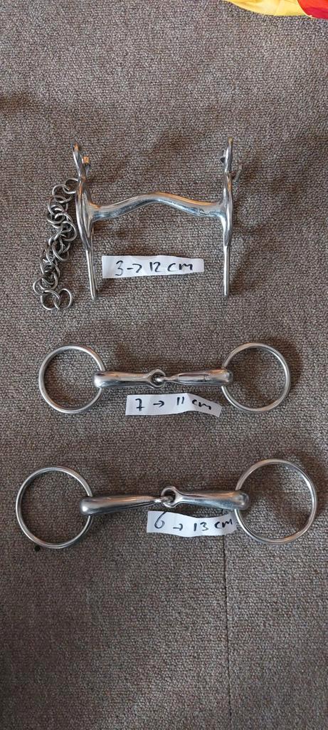 Bitten, Dieren en Toebehoren, Paarden en Pony's | Hoofdstellen en Tuigage, Gebruikt, Ophalen