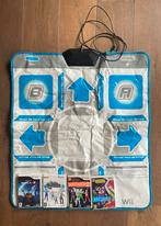 Dansmat WII met 4 spelletjes, Spelcomputers en Games, Ophalen of Verzenden, Zo goed als nieuw, Wii, Stuurtje of Sportattribuut