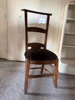 Houten bidstoel met Kussen, Ophalen, Gebruikt, Bruin, Eén