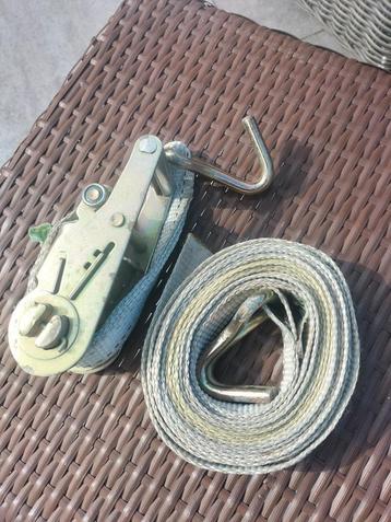 Spanband 40mm x 5 mtr, compleet  beschikbaar voor biedingen