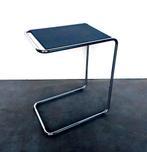 GT530 Gispen | hoogglans chroom-zwart | nette staat, Huis en Inrichting, Tafels | Bijzettafels, Minder dan 55 cm, Gebruikt, Metaal of Aluminium