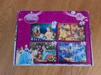 Disney puzzel 4 x grote stukken          75, Ophalen of Verzenden, 10 tot 50 stukjes, Gebruikt, 2 tot 4 jaar
