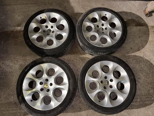 Alfa Romeo 166 17 inch velgen, Auto-onderdelen, Banden en Velgen, Velg(en), Zomerbanden, 17 inch, 225 mm, Ophalen