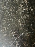Composiet Werkblad - Nieuw, Marmer Effect, Ophalen, 100 tot 150 cm, Zwart, Nieuw