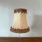 Lampenkapje, klemkapje, plissé, brocante, vintage, netjes, Huis en Inrichting, Lampen | Lampenkappen, Ophalen of Verzenden, Zo goed als nieuw
