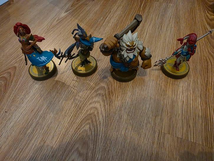Zelda Breath of the Wild Champions Amiibo Set, Verzamelen, Poppetjes en Figuurtjes, Zo goed als nieuw, Ophalen of Verzenden
