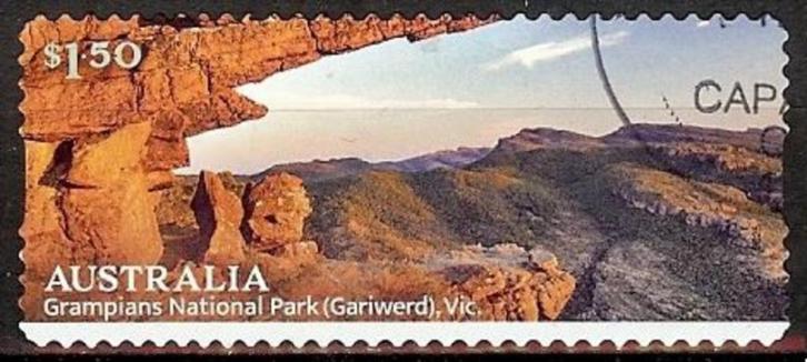 602 Australië 2025 Ancient Lands s/a, Postzegels en Munten, Postzegels | Oceanië, Gestempeld, Verzenden