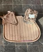 Kentucky velvet pearls set beige, Dieren en Toebehoren, Paarden en Pony's | Dekens en Dekjes, Ophalen of Verzenden, Zo goed als nieuw