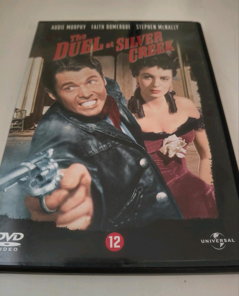 Duel At Silver Creek - Audie Murphy 1952, Cd's en Dvd's, Dvd's | Klassiekers, Ophalen, Alle leeftijden, Zo goed als nieuw, 1940 tot 1960
