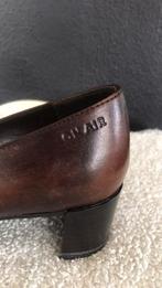 Leren damesinstappers maat 38, Kleding | Dames, Bruin, Instappers, Ophalen of Verzenden, Zo goed als nieuw