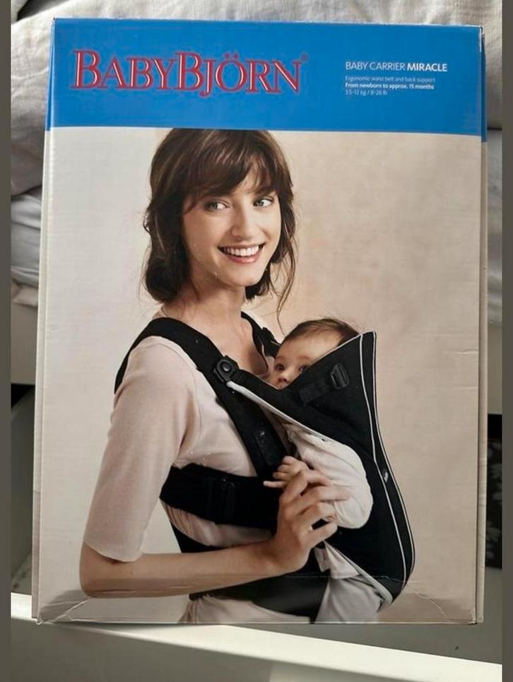 BabyBjorn draagzak draagdoek draag buiktas Newborn baby, Kinderen en Baby's, Babydragers en Draagdoeken, Zo goed als nieuw, Draagzak