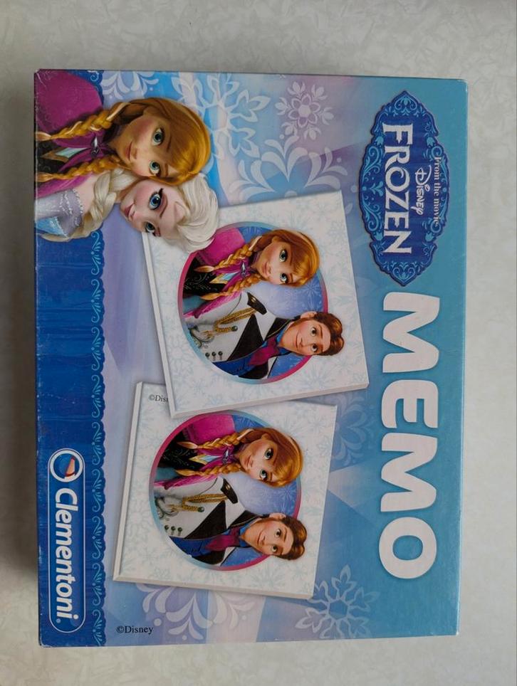 Disney Frozen memory spel - helemaal compleet en netjes, Hobby en Vrije tijd, Gezelschapsspellen | Overige, Zo goed als nieuw