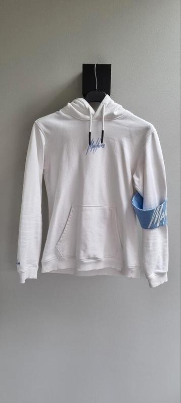 Super mooie witte hoodie van het merk Malelions mt 176