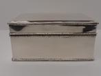 Zilveren koektrommel                                     Z37, Ophalen of Verzenden, Zilver