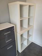 2 gratis Ikea kallax kasten (zaterdag ophalen), Huis en Inrichting, Kasten | Boekenkasten, Ophalen, Gebruikt