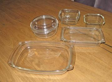 5 ovenschalen in verschillende maten beschikbaar voor biedingen