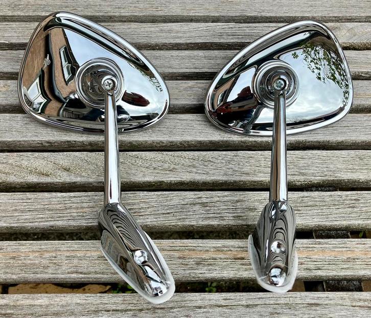 Chrome oldtimer spiegels oa Daf, Auto diversen, Auto-accessoires, Nieuw, Ophalen of Verzenden