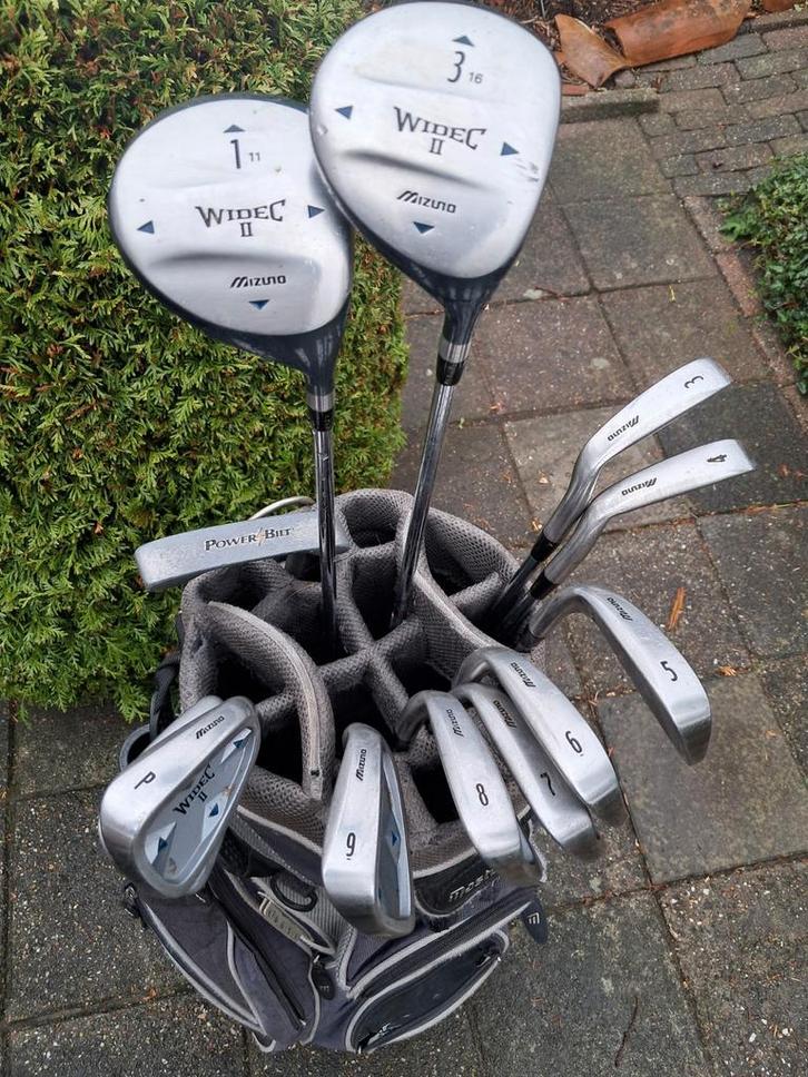 Complete Golfset Mizuno heren, Sport en Fitness, Golf, Gebruikt, Set, Mizuno, Ophalen