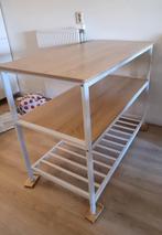 Kitchen island 3 levels (60 x 120 x 90 cm) - Like new!, Ophalen, 100 tot 150 cm, Zo goed als nieuw, Minder dan 100 cm