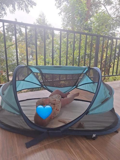 Te huur: Deryan Baby Luxe Campingbedje, Caravans en Kamperen, Tenten, tot en met 2, Zo goed als nieuw, Ophalen of Verzenden