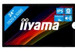 24 inch touchscreen iiyama prolite T2455MSC-B1 (2x), Ophalen, Zo goed als nieuw