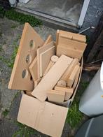 Gratis op te halen, restjes MDF hout en wat latjes, stokjes, Doe-het-zelf en Verbouw, Hout en Planken, Ophalen, Gebruikt, Plank