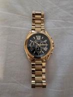 Michael Kors goud/zwart horloge MK5739, Overige merken, Staal, Polshorloge, Ophalen of Verzenden