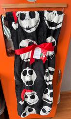 Nightmare before Christmas deken plaid, Ophalen of Verzenden, Overige figuren, Nieuw, Kleding of Textiel