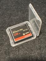 SanDisk Extreme PRO 128GB CompactFlash kaart, Audio, Tv en Foto, Fotografie | Geheugenkaarten, Gebruikt, Ophalen of Verzenden